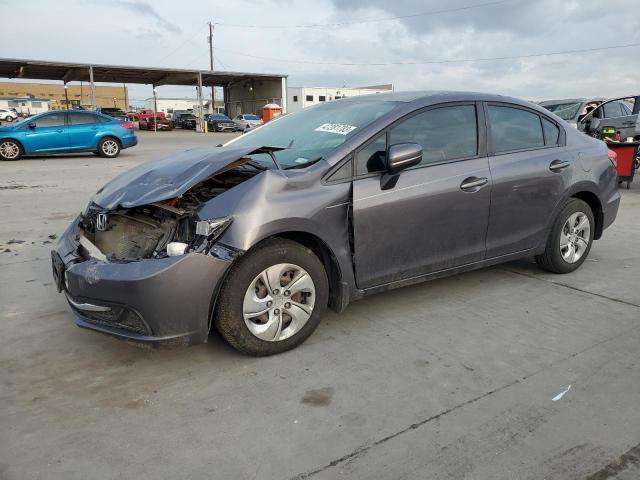 Photo 1 from auction – 2015 HONDA CIVIC LX with VIN 19XFB2F57FE085518