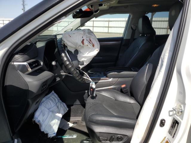 Photo 7 from auction – 2022 TOYOTA HIGHLANDER with VIN 5TDFZRAH2NS129497