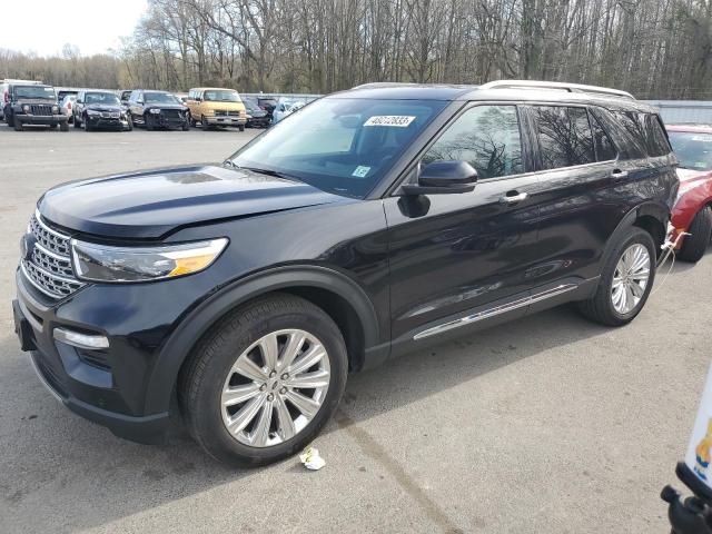 FORD EXPLORER L 2022 with VIN 1FMSK8FH3NGA96456 - Photo from auction