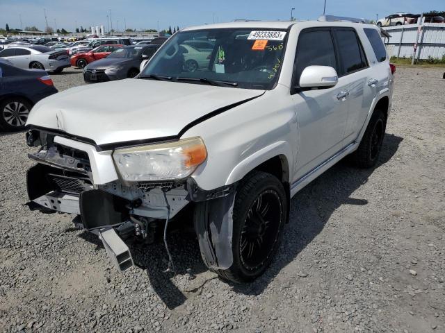 TOYOTA 4RUNNER SR 2012 with VIN JTEZU5JR5C5041815 - Photo from auction