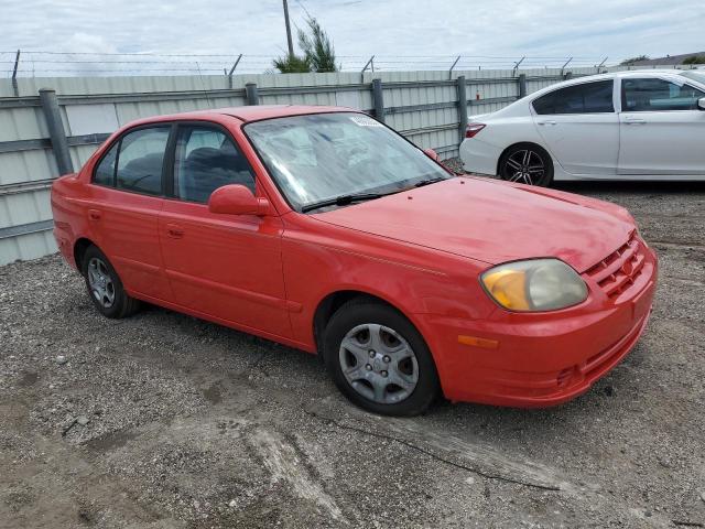 Photo 4 from auction – 2005 HYUNDAI ACCENT GL with VIN KMHCG45C15U594094
