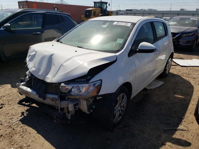 CHEVROLET SONIC 2017 with VIN 1G1JG6SH3H4175278 - Photo from auction