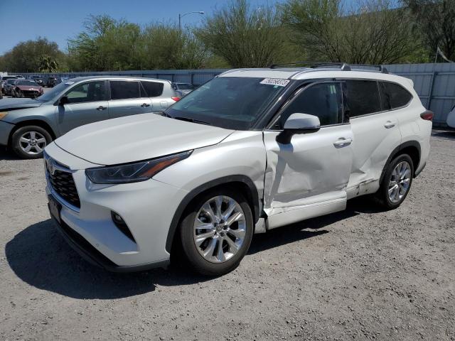 TOYOTA HIGHLANDER 2020 with VIN 5TDYZRAH3LS018401 - Photo from auction
