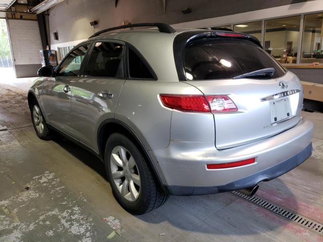 Photo 2 from auction – 2005 INFINITI FX35 with VIN JNRAS08W05X213309