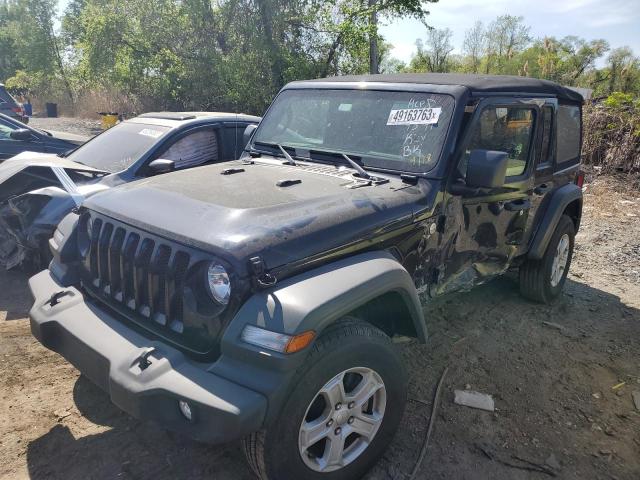 JEEP WRANGLER U 2021 with VIN 1C4HJXDN7MW764591 - Photo from auction