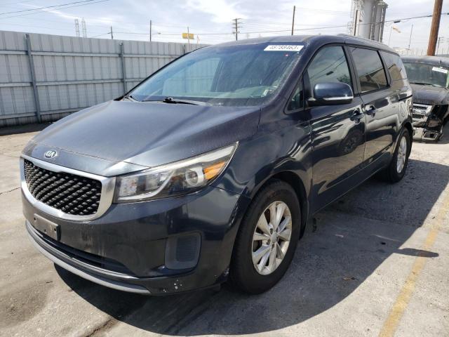KIA SEDONA LX 2016 with VIN KNDMB5C13G6128026 - Photo from auction