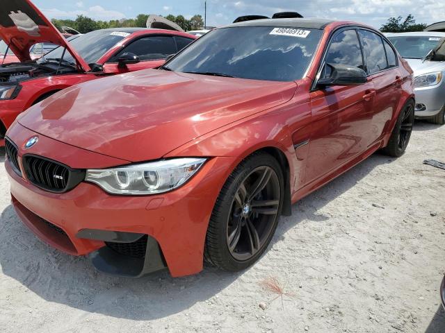 BMW M3 2016 with VIN WBS8M9C50G5D31625 - Photo from auction