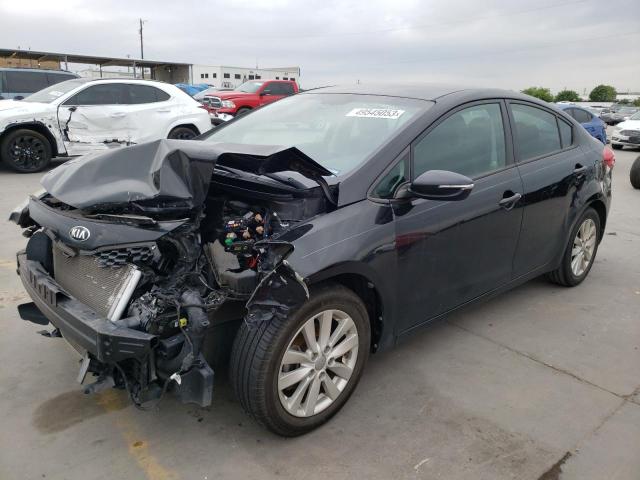 KIA FORTE LX 2014 with VIN KNAFX4A65E5136177 - Photo from auction