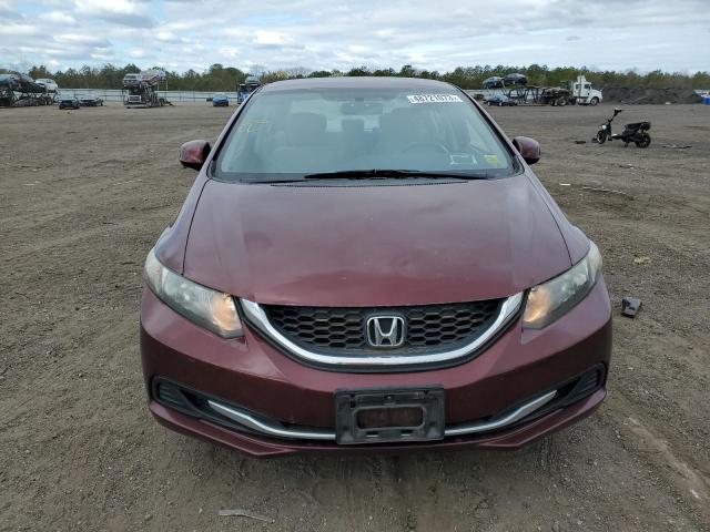 Photo 5 from auction – 2013 HONDA CIVIC LX with VIN 19XFB2F50DE277618