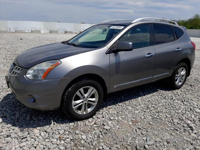 NISSAN ROGUE S 2013 with VIN JN8AS5MV3DW648604 - Photo from auction