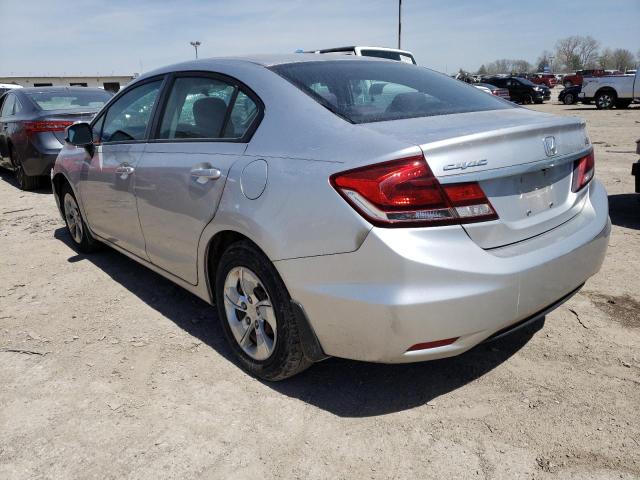 Photo 2 from auction – 2013 HONDA CIVIC LX with VIN 19XFB2F53DE035650