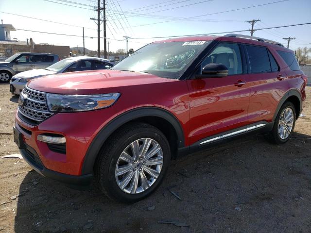 FORD EXPLORER L 2022 with VIN 1FM5K8FWXNNA10342 - Photo from auction