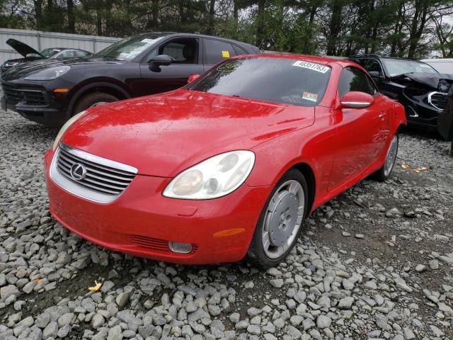 LEXUS SC 430 2002 with VIN JTHFN48Y820001508 - Photo from auction