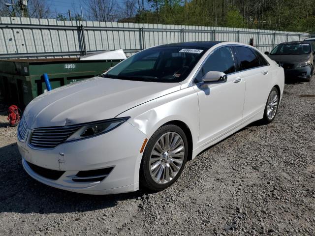 LINCOLN MKZ 2013 with VIN 3LN6L2J98DR825859 - Photo from auction