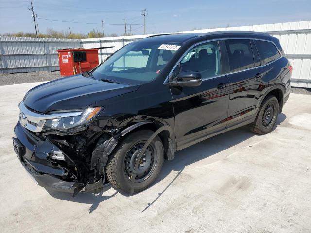 HONDA PILOT BLAC 2021 with VIN 5FNYF6H75MB507635 - Photo from auction