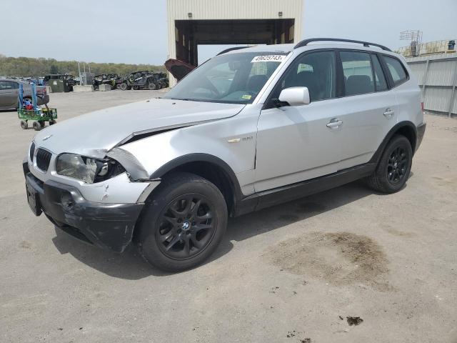 BMW X3 2.5I 2004 with VIN WBXPA73484WC39940 - Photo from auction