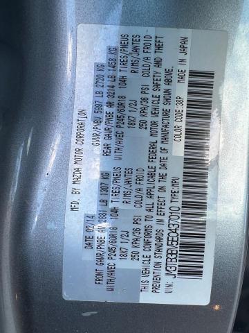 Photo 10 from auction – 2014 MAZDA CX-9 SPORT with VIN JM3TB3BV5E0437010