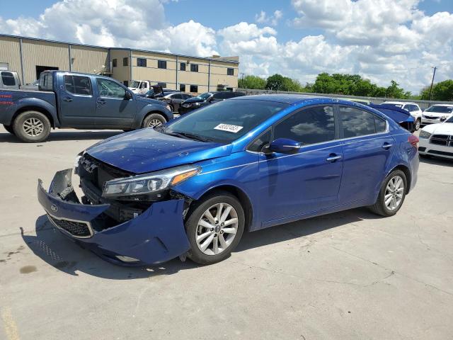 KIA FORTE LX 2017 with VIN 3KPFL4A75HE028450 - Photo from auction