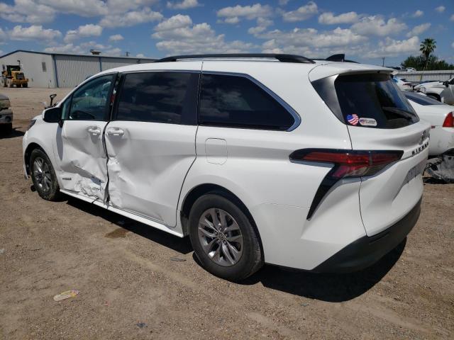 Photo 2 from auction – 2021 TOYOTA SIENNA LE with VIN 5TDKRKEC0MS020796