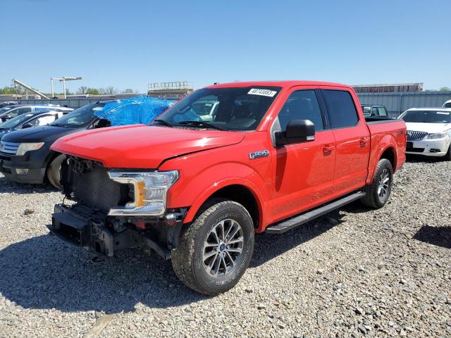 FORD F150 SUPER 2018 with VIN 1FTEW1EP1JKF33335 - Photo from auction