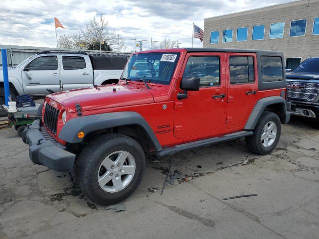 JEEP WRANGLER U 2014 with VIN 1C4BJWDG2EL244996 - Photo from auction