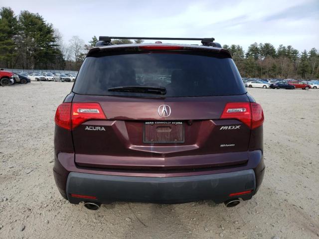 Photo 6 from auction – 2009 ACURA MDX TECHNO with VIN 2HNYD28679H500090