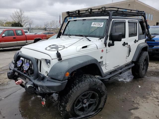 JEEP WRANGLER U 2012 with VIN 1C4HJWFG3CL166524 - Photo from auction