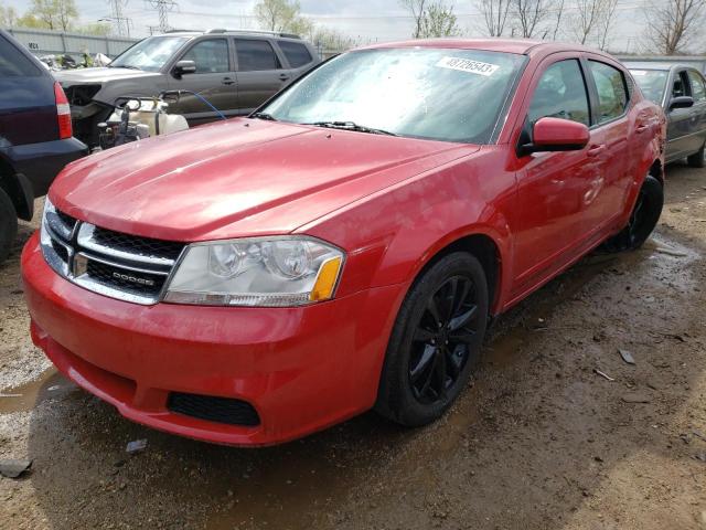 DODGE AVENGER SX 2012 with VIN 1C3CDZCB6CN196735 - Photo from auction