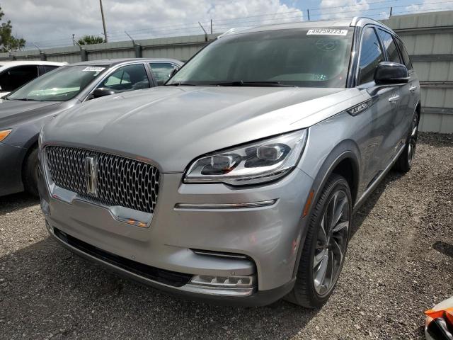 LINCOLN AVIATOR RE 2021 with VIN 5LM5J7XC4MGL10038 - Photo from auction