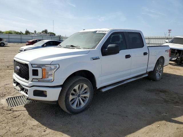 FORD F150 SUPER 2018 with VIN 1FTFW1E57JKE31377 - Photo from auction