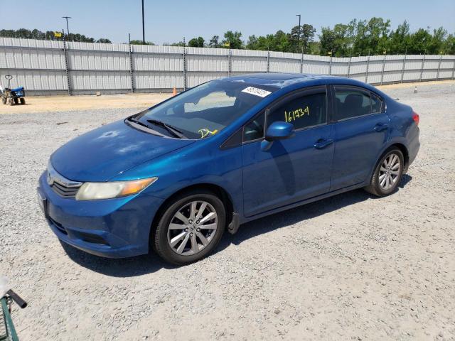 HONDA CIVIC EX 2012 con VIN 2HGFB2F82CH533823 - Foto de la subasta