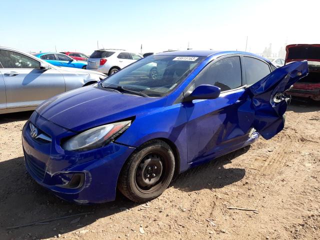 HYUNDAI ACCENT GLS 2012 with VIN KMHCT4AE0CU203601 - Photo from auction