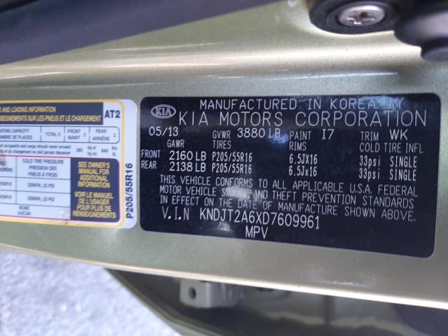 Photo 10 from auction – 2013 KIA SOUL + with VIN KNDJT2A6XD7609961