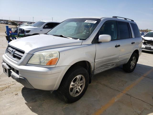 HONDA PILOT EXL 2004 with VIN 2HKYF18634H581308 - Photo from auction