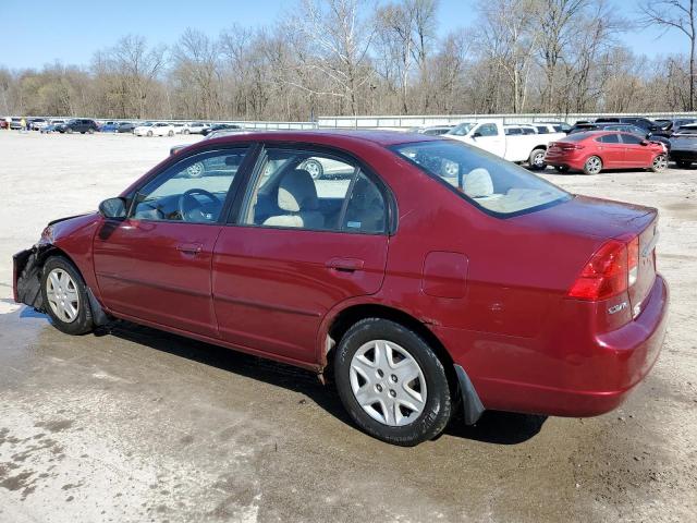 Photo 2 from auction – 2003 HONDA CIVIC LX with VIN 2HGES16513H543190