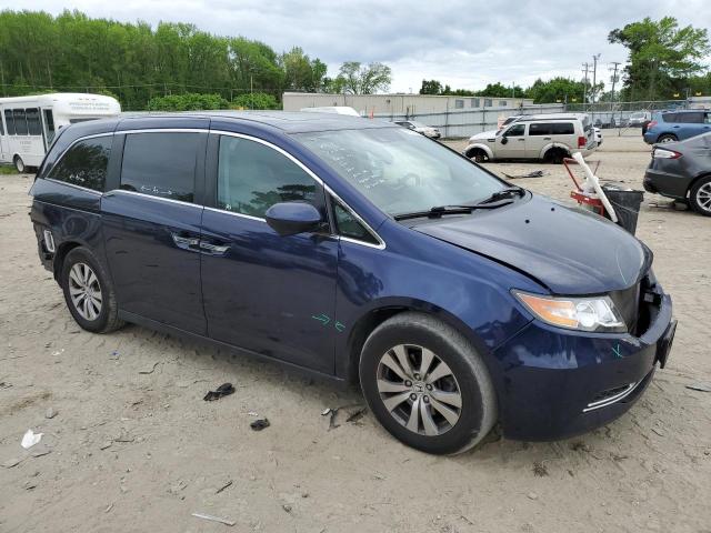 Photo 4 from auction – 2017 HONDA ODYSSEY EX with VIN 5FNRL5H69HB026095