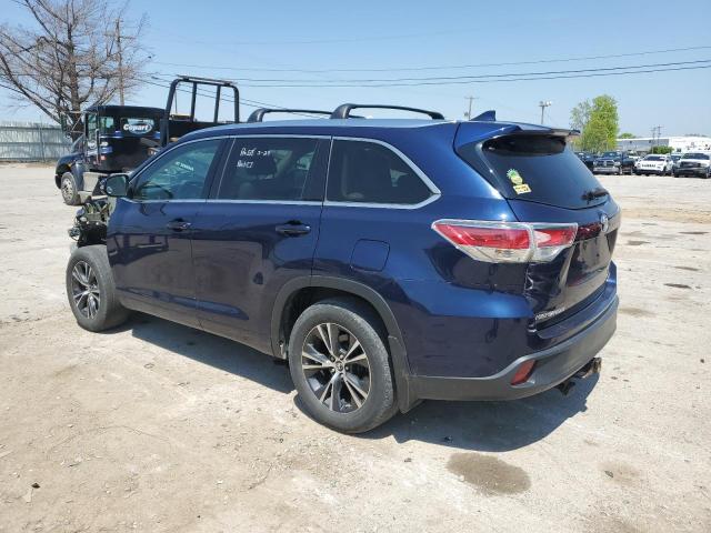 Photo 2 from auction – 2016 TOYOTA HIGHLANDER with VIN 5TDJKRFH4GS329081