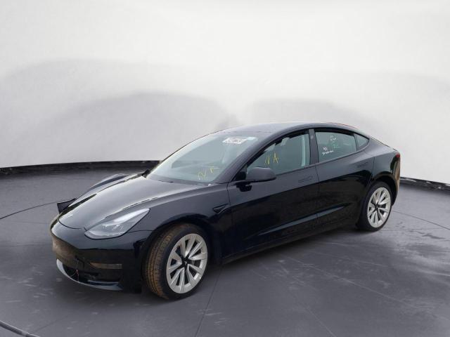 TESLA MODEL 3 2022 with VIN 5YJ3E1EA4NF370236 - Photo from auction