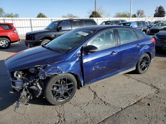 FORD FOCUS SE 2016 with VIN 1FADP3F2XGL307598 - Photo from auction