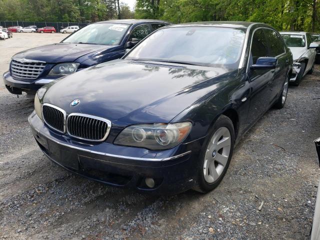 BMW 750 2007 with VIN WBAHN83537DT67758 - Photo from auction