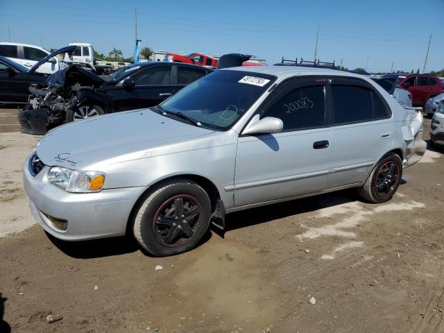 TOYOTA COROLLA CE 2002 with VIN 1NXBR12E22Z643938 - Photo from auction