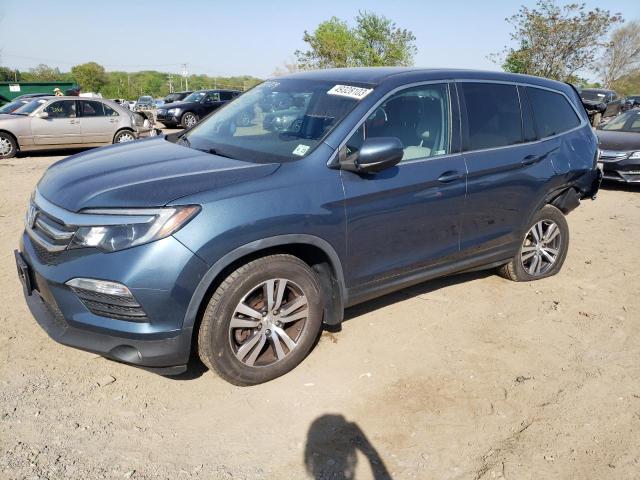 HONDA PILOT EX 2018 with VIN 5FNYF6H38JB024777 - Photo from auction