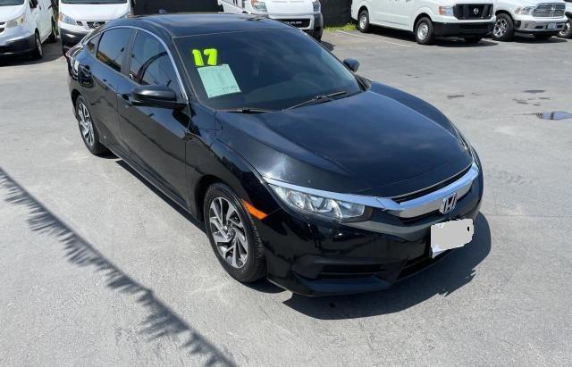 HONDA CIVIC EX 2017 with VIN 2HGFC2F76HH516695 - Photo from auction