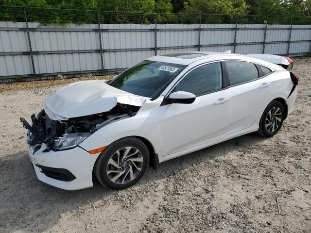 HONDA CIVIC EX 2018 with VIN 19XFC2F78JE037954 - Photo from auction