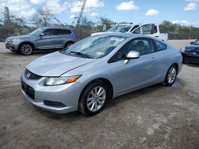 HONDA CIVIC EX 2012 with VIN 2HGFG3B80CH522705 - Photo from auction