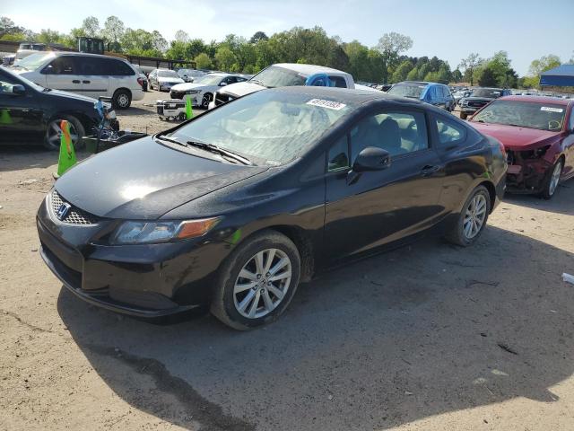 HONDA CIVIC EX 2012 with VIN 2HGFG3B89CH550924 - Photo from auction