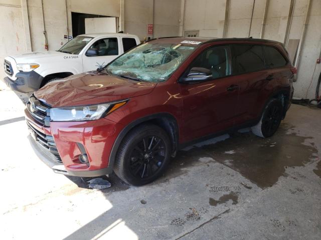 TOYOTA HIGHLANDER 2019 with VIN 5TDJZRFH4KS970249 - Photo from auction