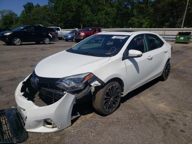 TOYOTA COROLLA L 2015 with VIN 2T1BURHE1FC340726 - Photo from auction