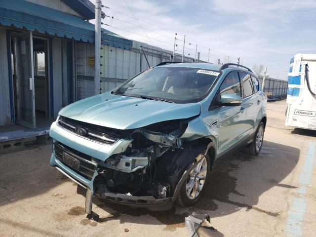 FORD ESCAPE SEL 2013 with VIN 1FMCU0H98DUC32554 - Photo from auction