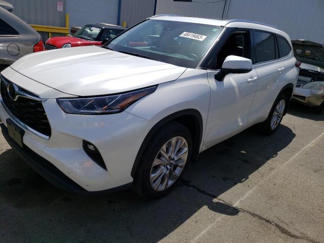 Photo 1 from auction – 2021 TOYOTA HIGHLANDER with VIN 5TDDZRBHXMS113696